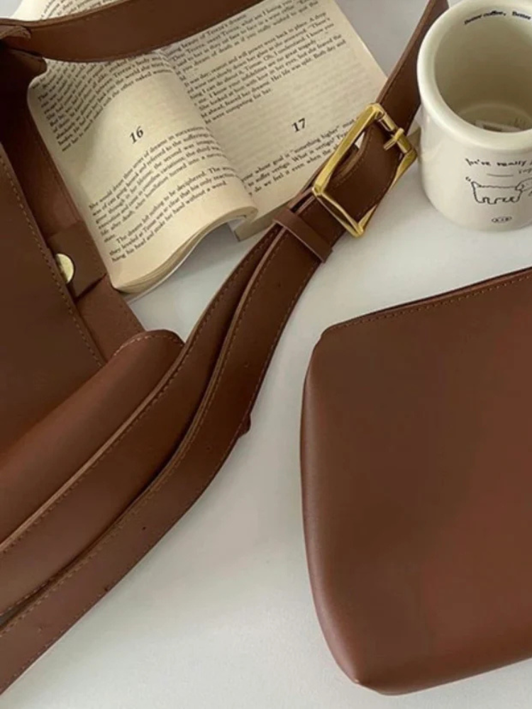 Maya Buckle Tote